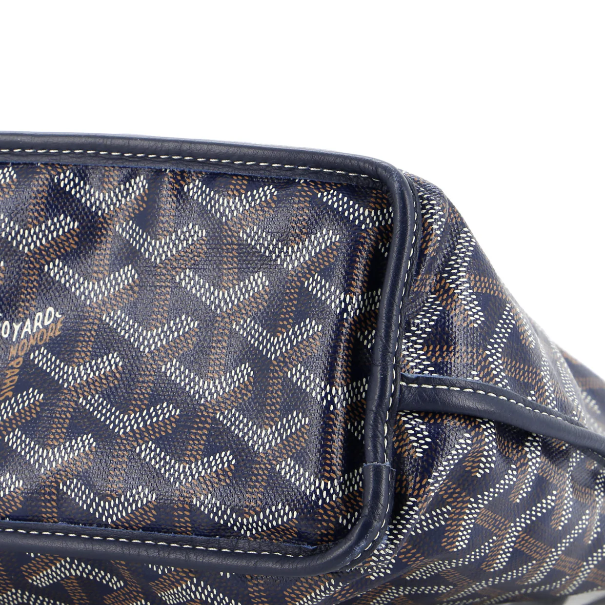 Anjou Reversible Tote Coated Canvas Mini - Deep Luxury