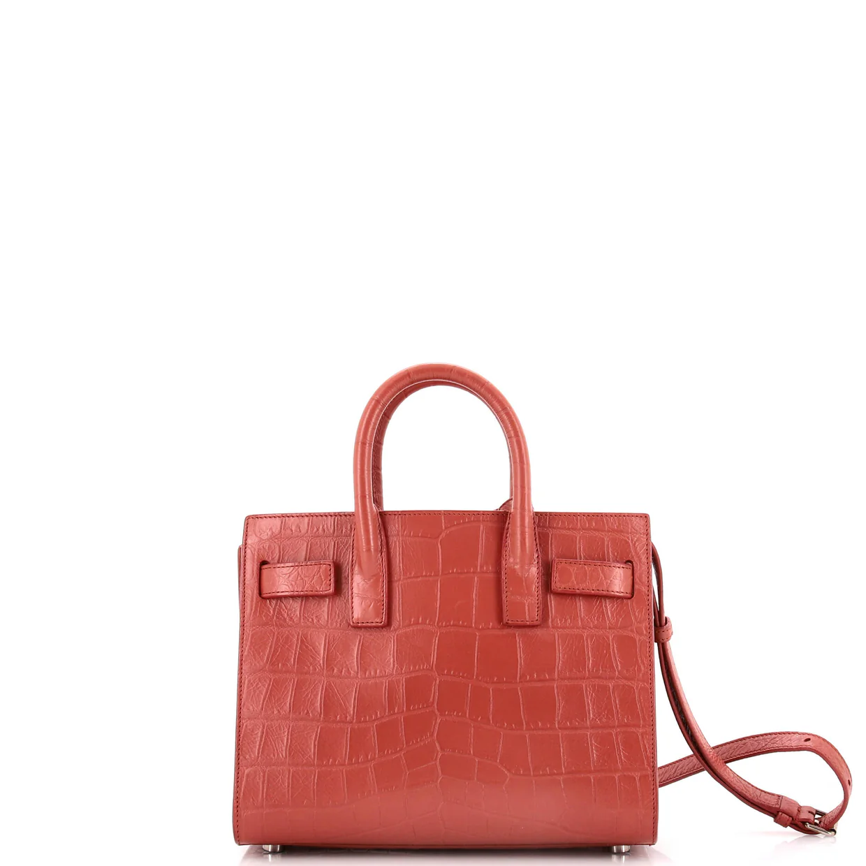 Sac de Jour NM Bag Crocodile Embossed Leather Nano - Deep Luxury