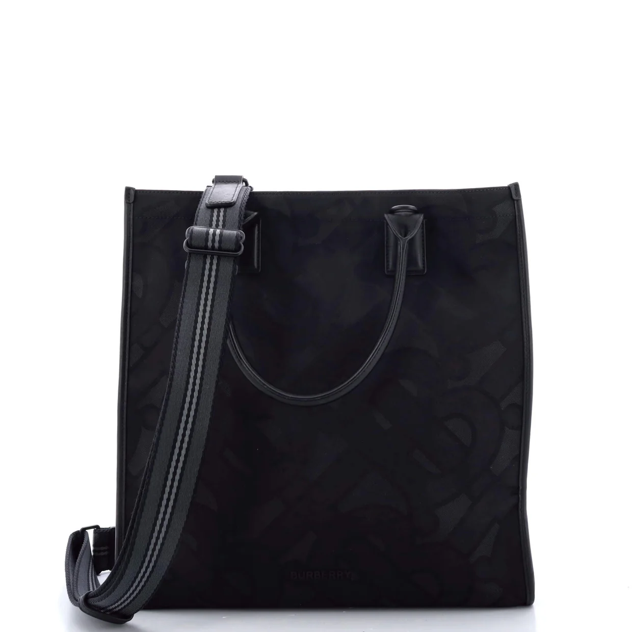 Convertible Tote TB Monogram Jacquard Canvas Large - Deep Luxury