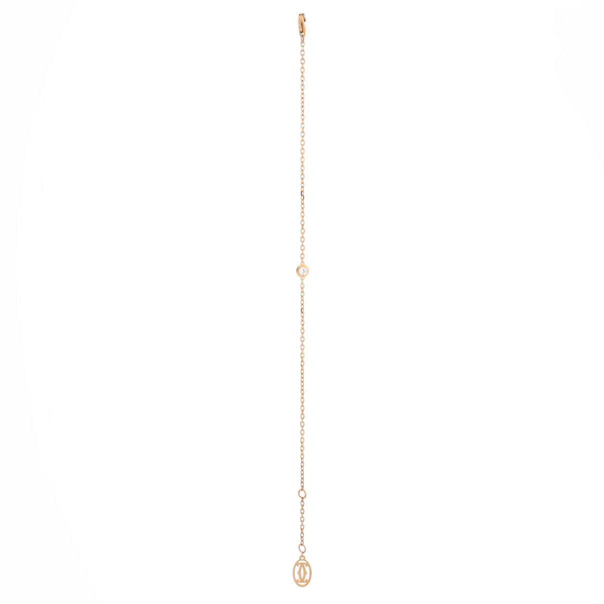 D'Amour Bracelet 18K Rose Gold and Diamond Small - Deep Luxury