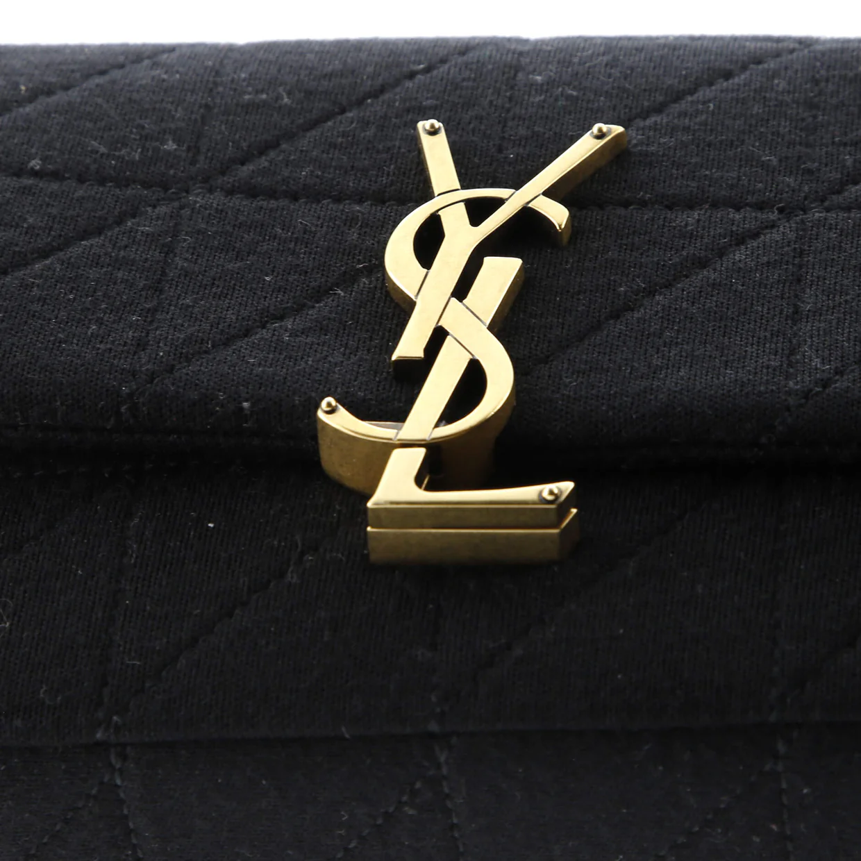 Jamie Flap Bag Quilted Jersey Small - Deep Luxury