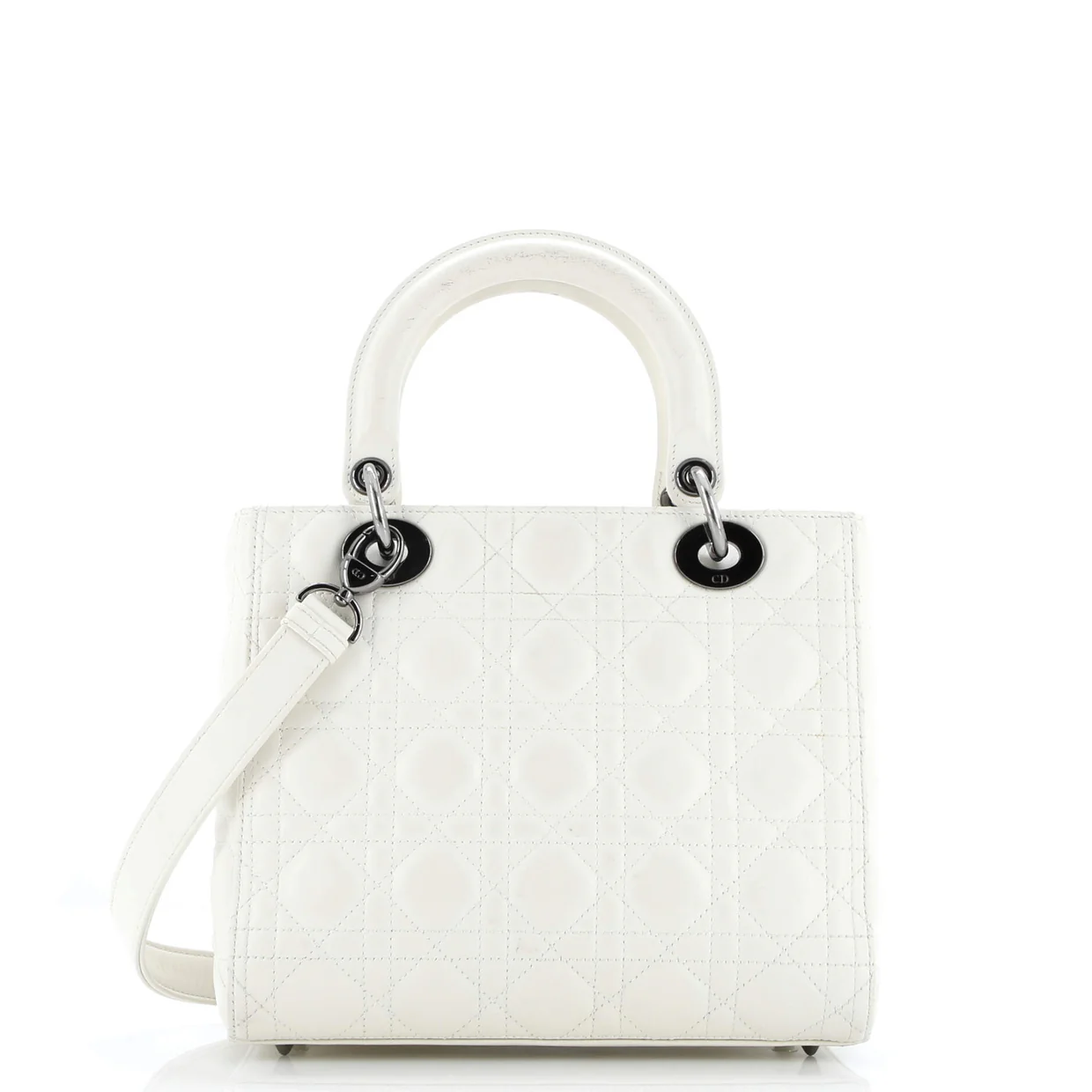 Lady Dior Bag Cannage Quilt Lambskin Medium - Deep Luxury