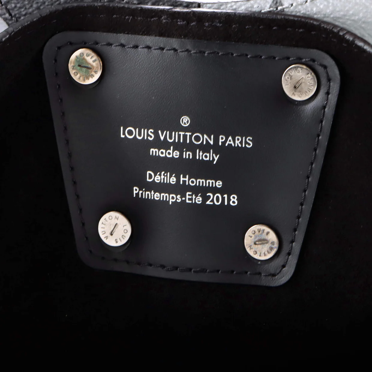 North South Tote Monogram Eclipse Split Canvas - Deep Luxury