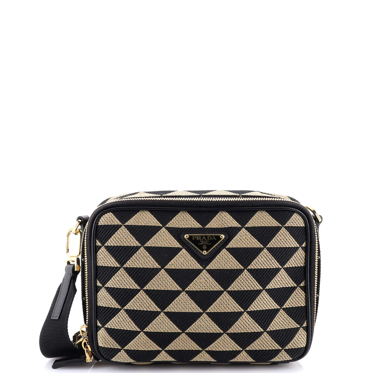 Symbole Zip Around Shoulder Bag Jacquard - Deep Luxury