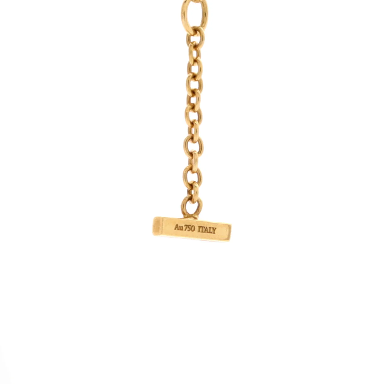 T Smile Chain Bracelet 18K Yellow Gold Medium - Deep Luxury