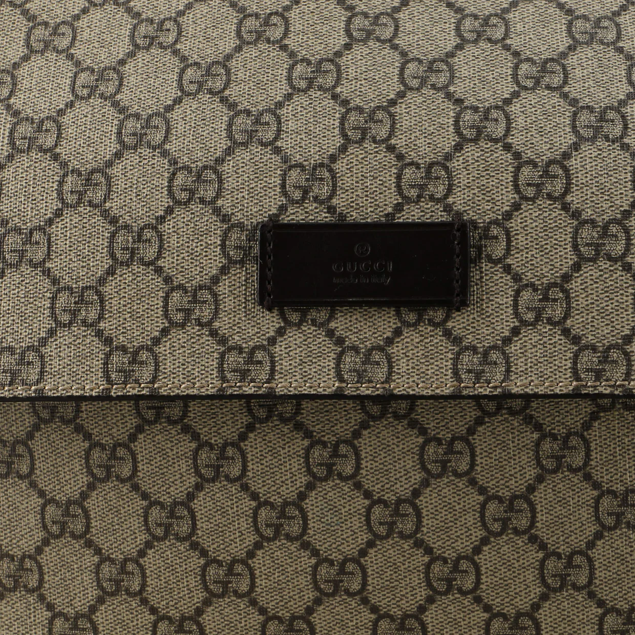Diaper Bag GG Coated Canvas - Deep Luxury