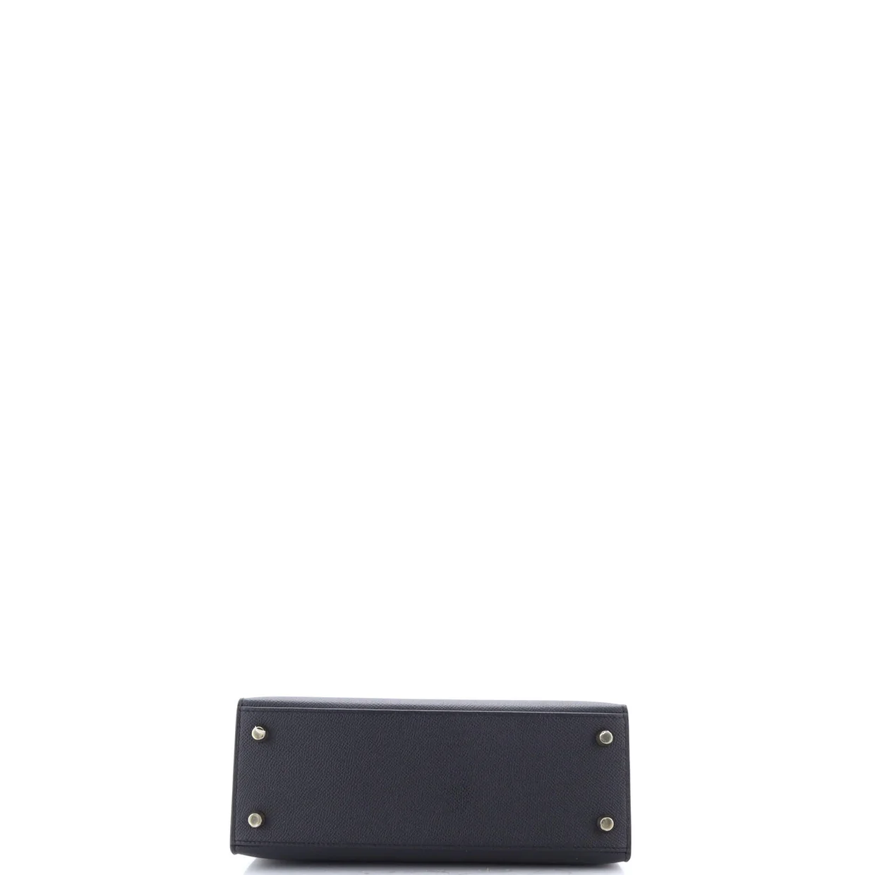 Kelly Handbag Noir Epsom with Gold Hardware 25 - Deep Luxury