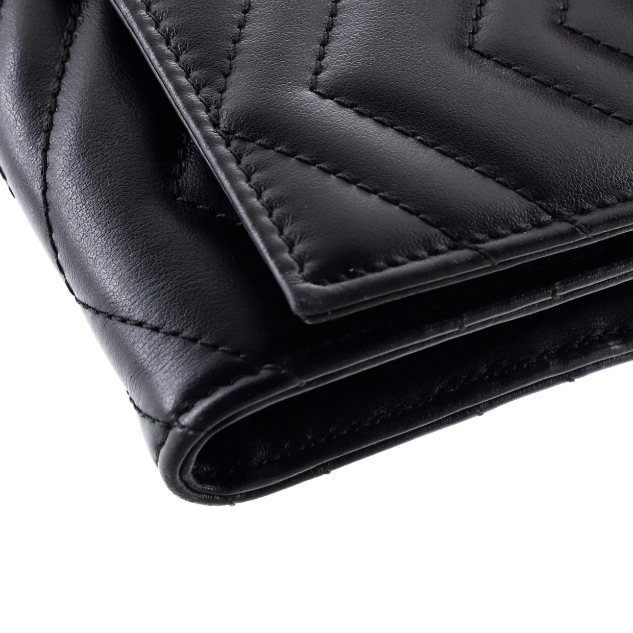 GG Marmont Continental Wallet Matelasse Leather - Deep Luxury