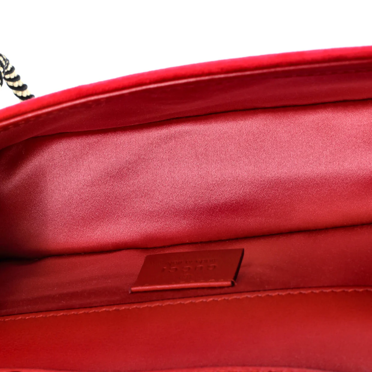 G Broadway Shoulder Bag Velvet with Crystals Small - Deep Luxury