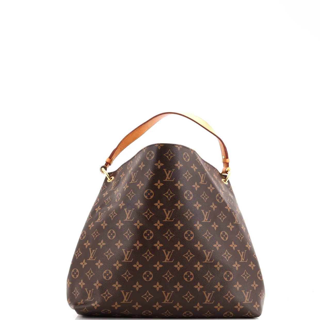 Graceful Handbag Monogram Canvas MM - Deep Luxury