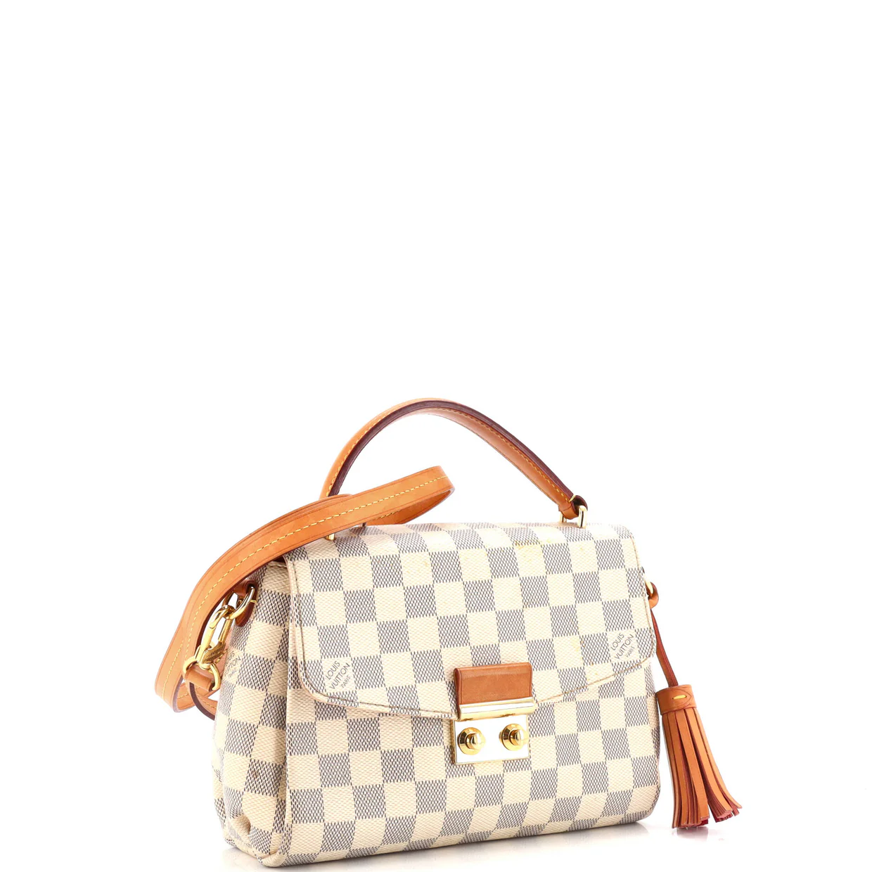 Croisette Handbag Damier - Deep Luxury