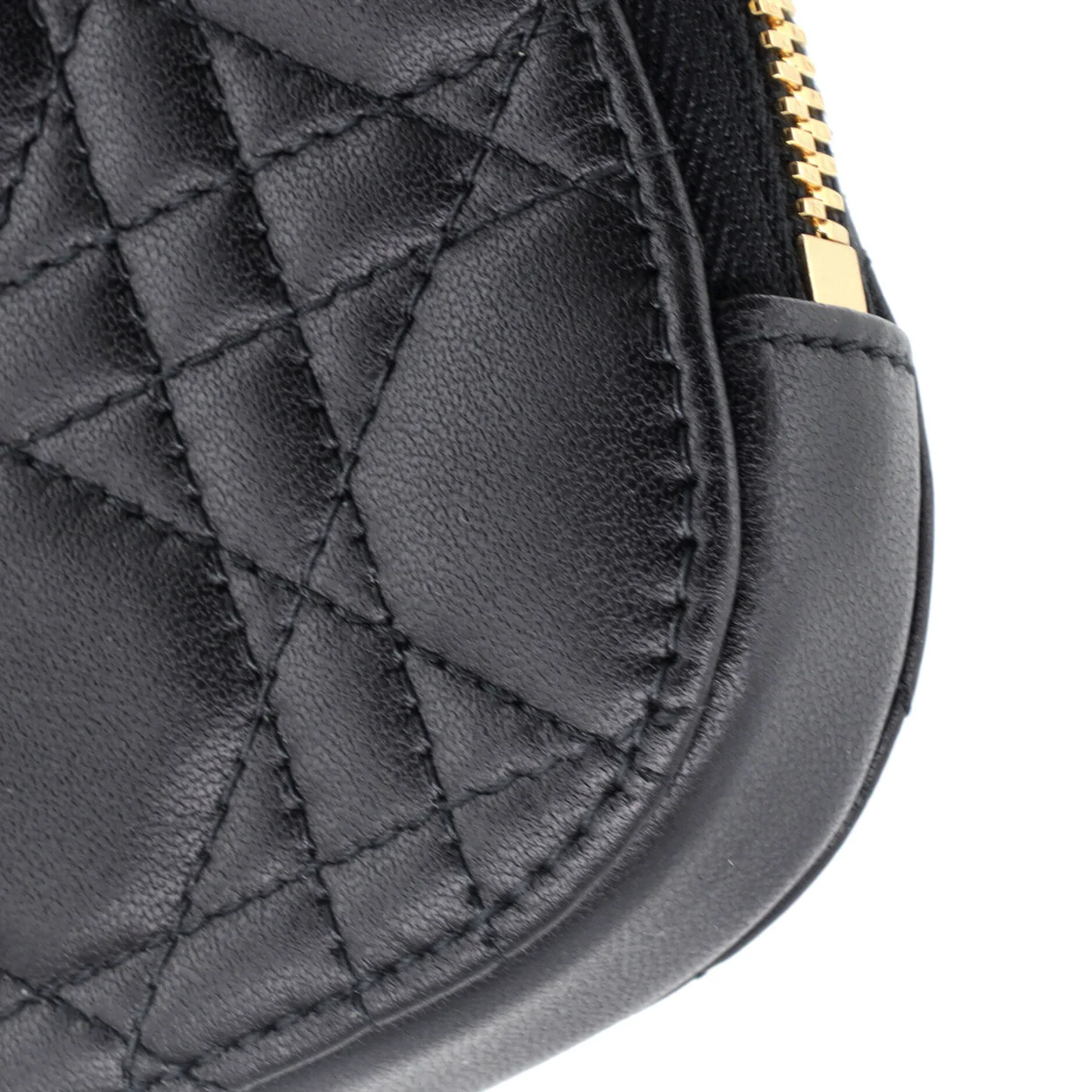 Lady Dior Phone Holder on Chain Cannage Quilt Lambskin - Deep Luxury