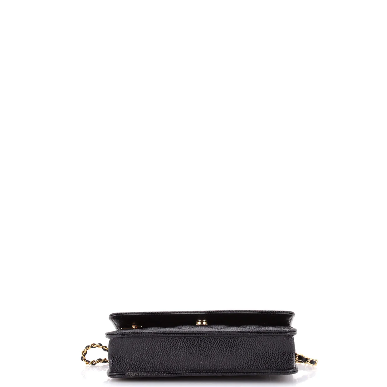 Wallet on Chain Quilted Caviar - Deep Luxury