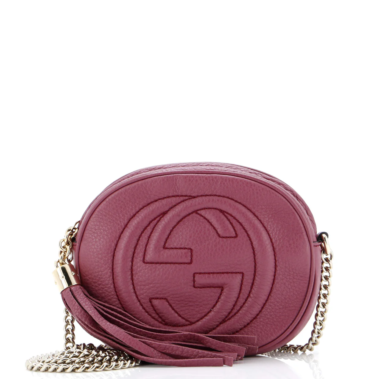 Soho Chain Bag Leather Mini - Deep Luxury