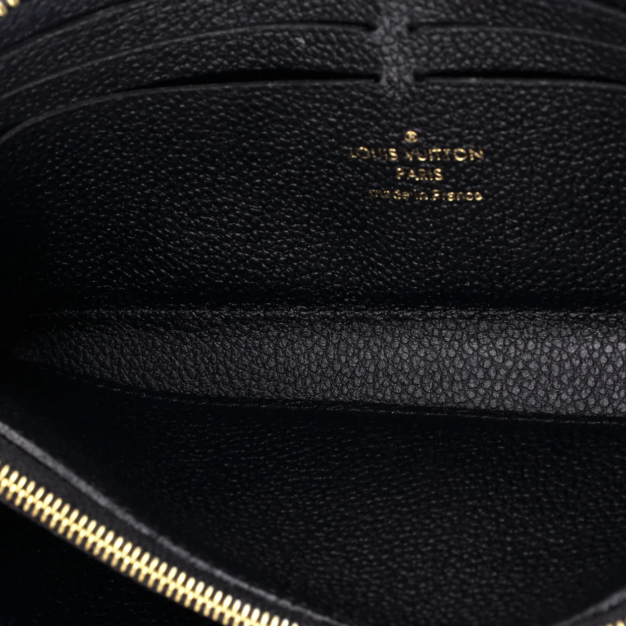 Clemence Wallet Monogram Empreinte Leather - Deep Luxury