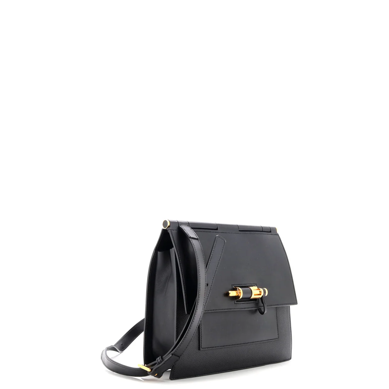 Sacabar Shoulder Bag Epsom and Swift 24 - Deep Luxury