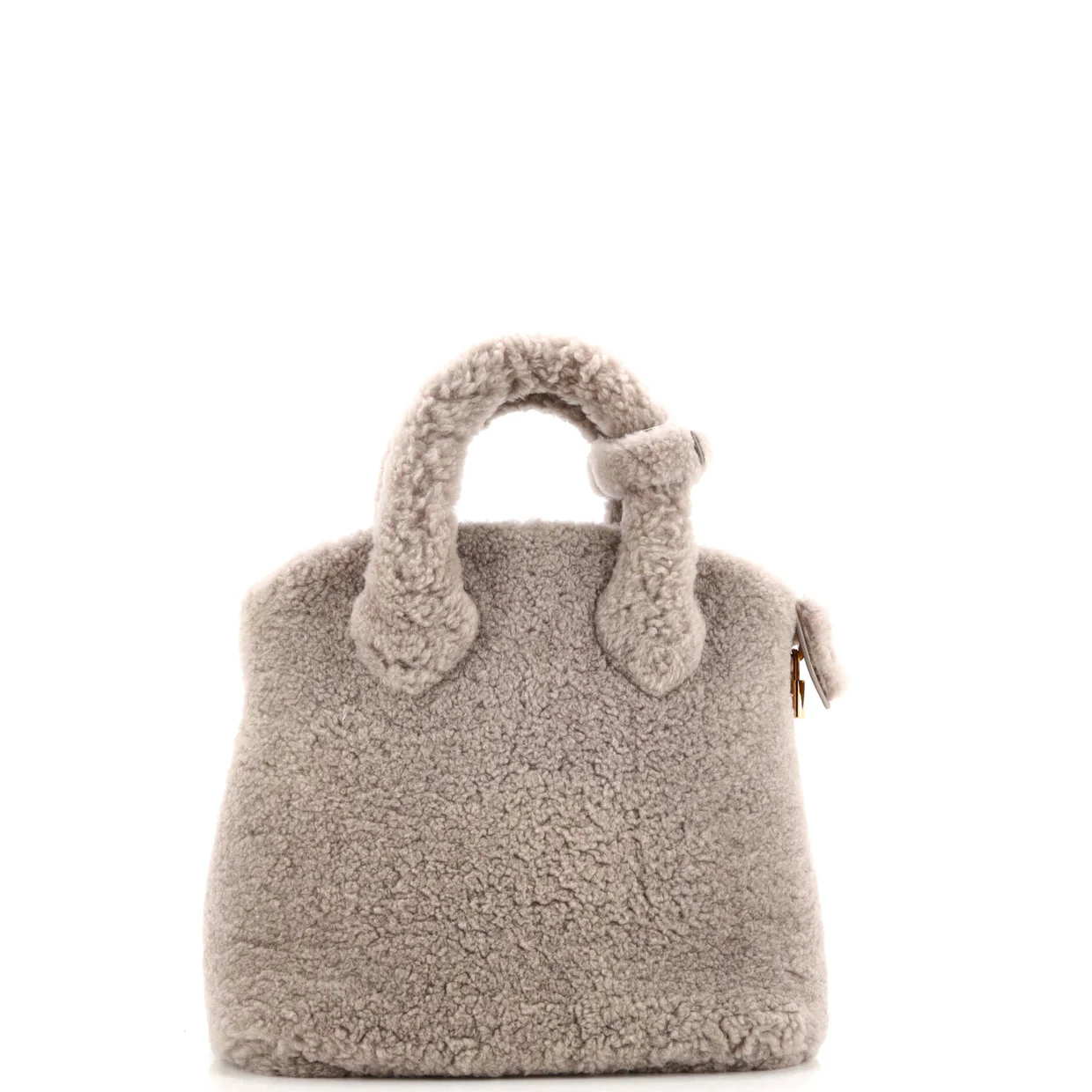 Lockit Handbag Shearling - Deep Luxury