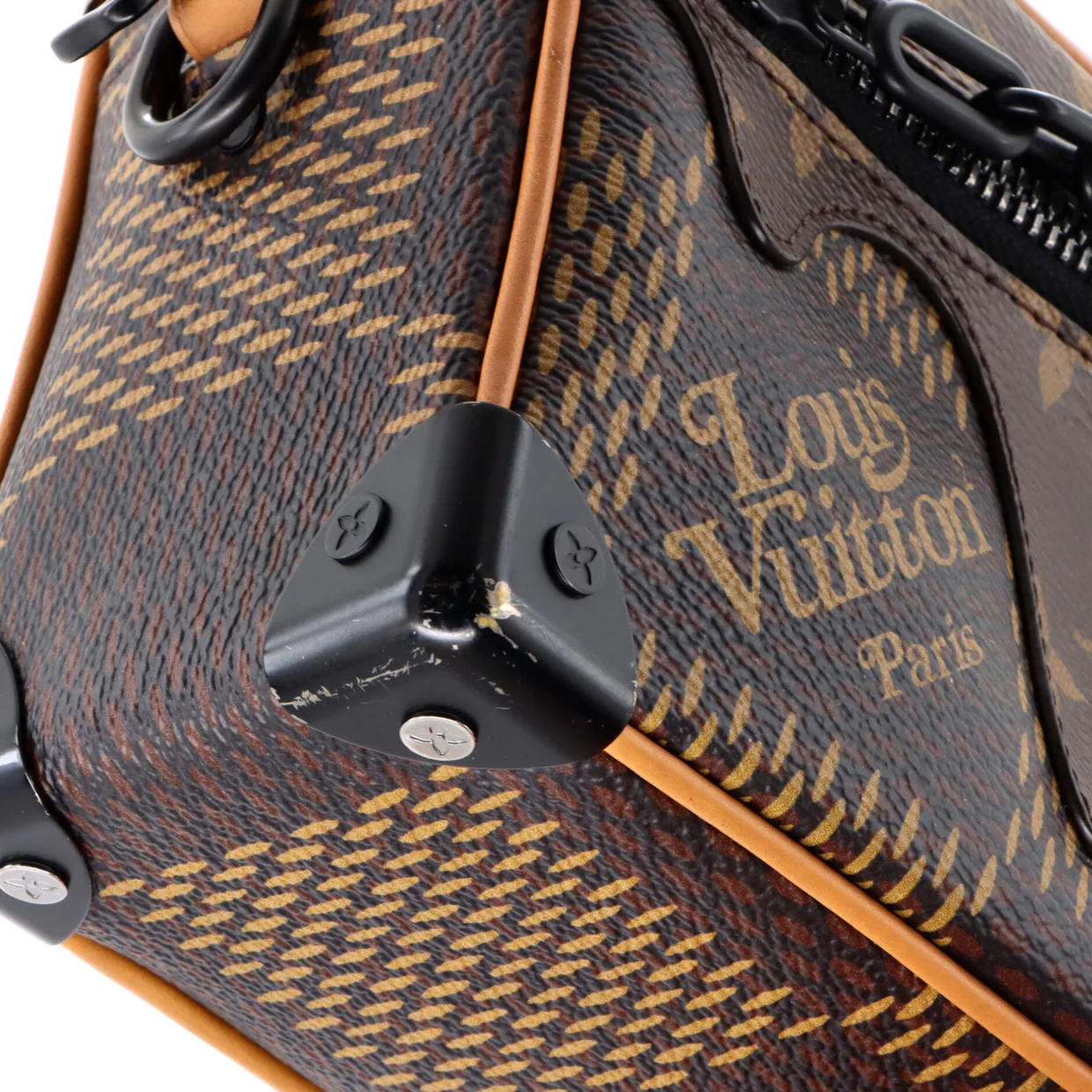 Nigo Soft Trunk Bag Limited Edition Giant Damier and Monogram Canvas Mini - Deep Luxury