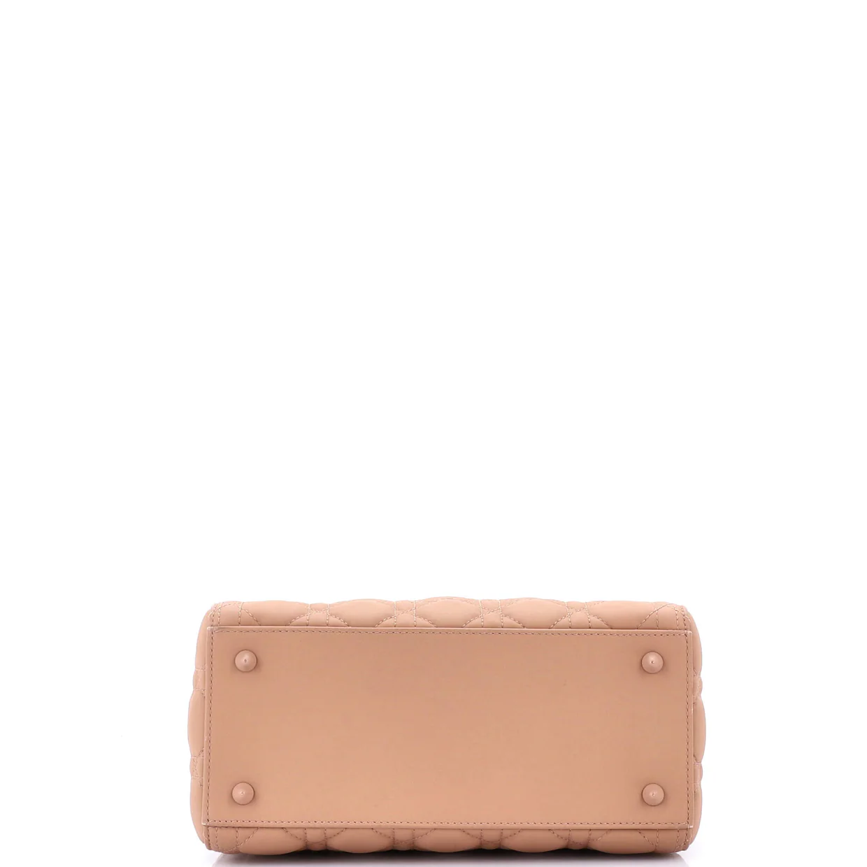 Ultra Matte Lady Dior Bag Cannage Quilt Calfskin Medium - Deep Luxury