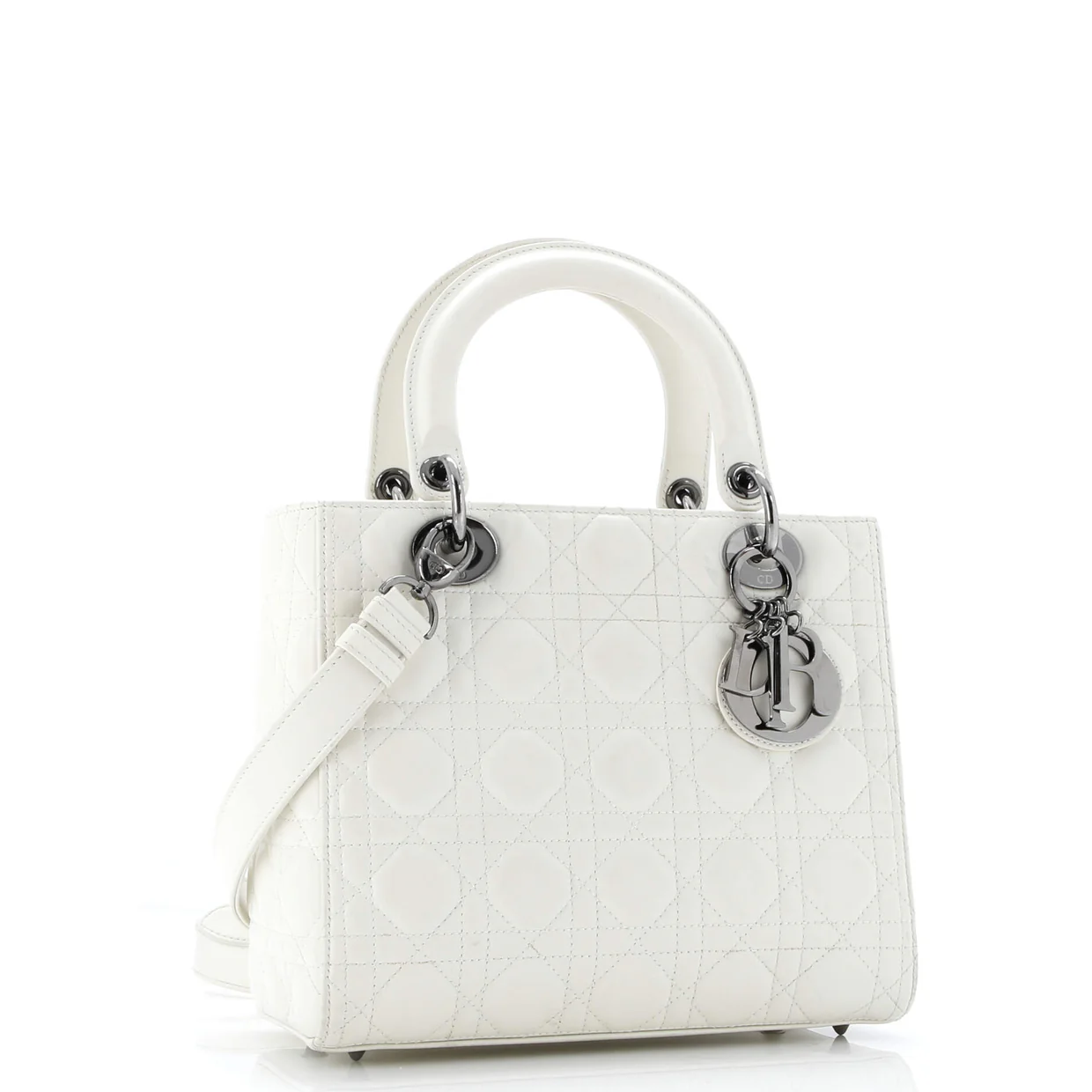 Lady Dior Bag Cannage Quilt Lambskin Medium - Deep Luxury