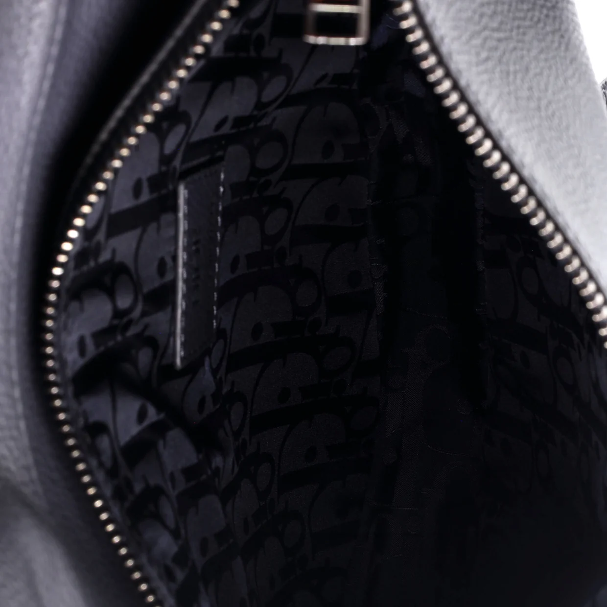 Saddle Crossbody Bag Atelier Signature Printed Leather - Deep Luxury