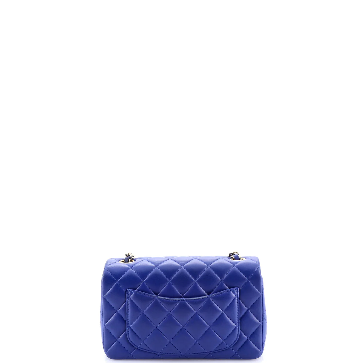 Classic Single Flap Bag Quilted Lambskin Mini - Deep Luxury