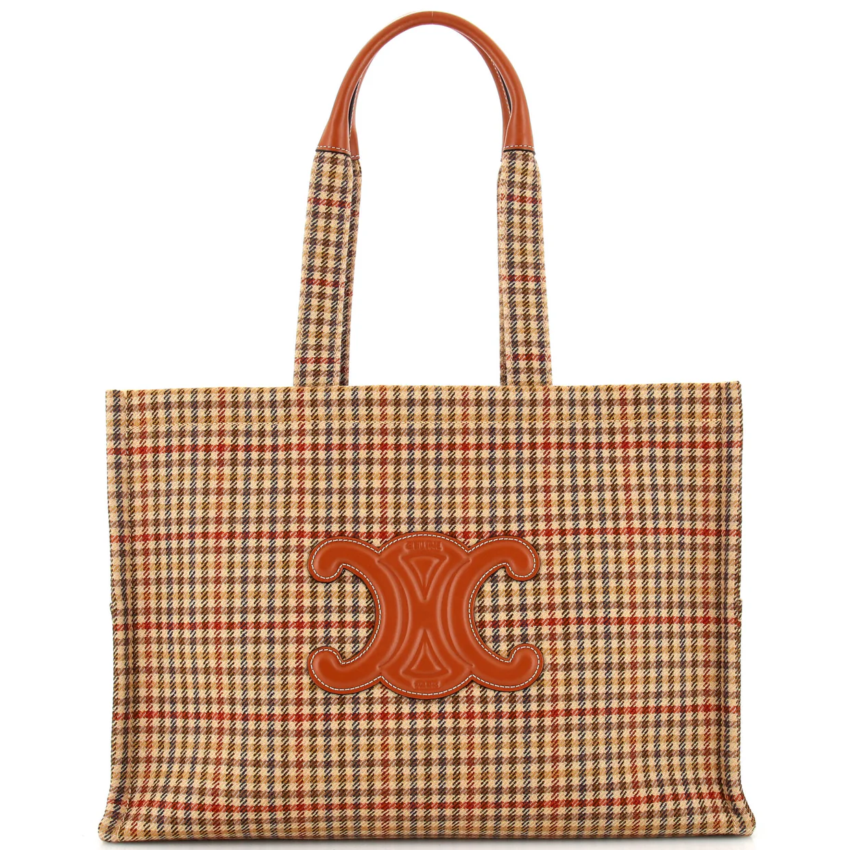 Cabas Thais Tote Tweed Large - Deep Luxury