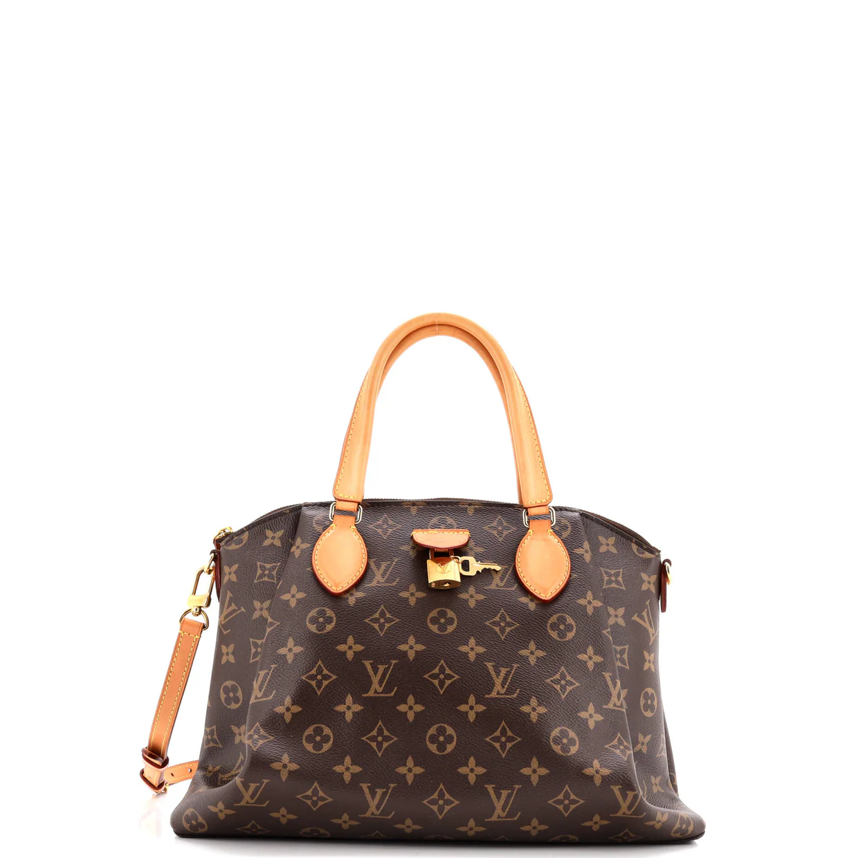 Rivoli Handbag Monogram Canvas MM - Deep Luxury