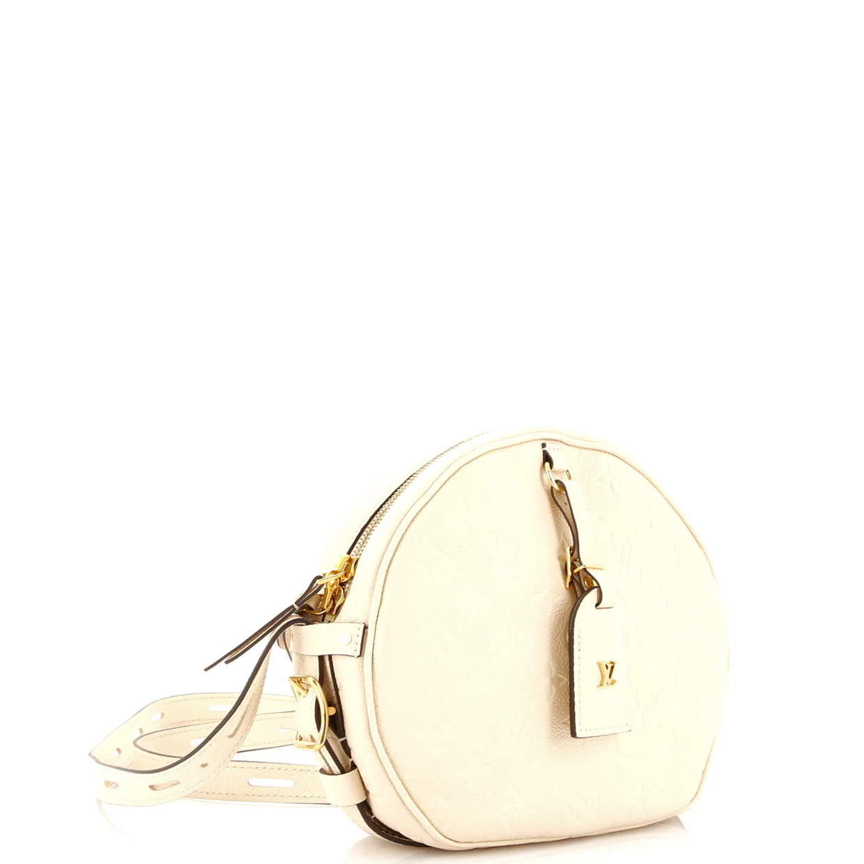 Boite Chapeau Souple Bag Monogram Empreinte Leather MM - Deep Luxury