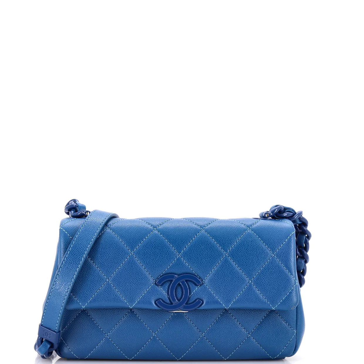 My Everything Flap Bag Quilted Caviar Small - Deep Luxury