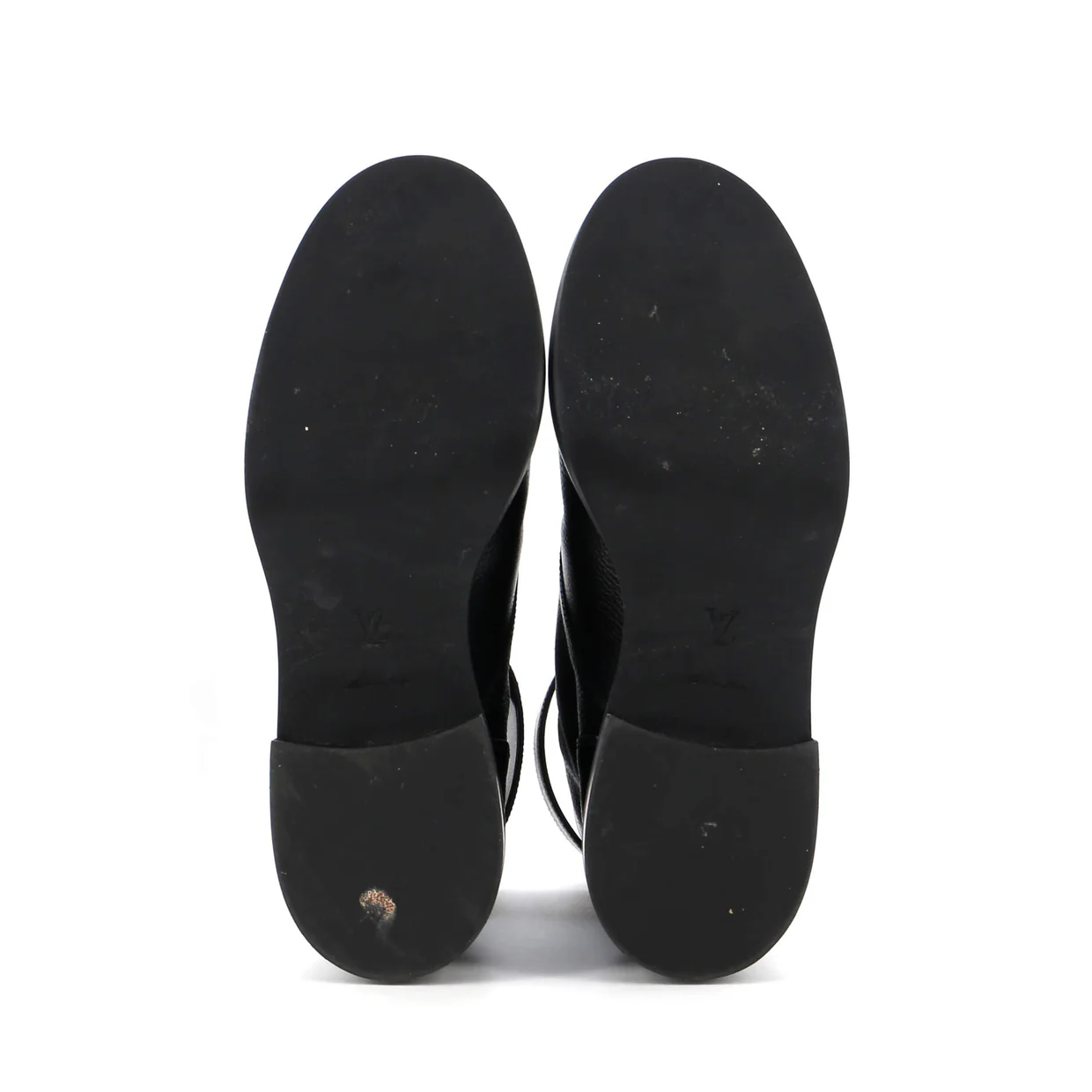 Women's Wonderland Flat Ranger Boots Monogram Canvas and Leather - Deep Luxury