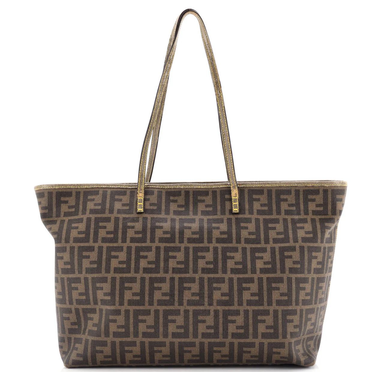 Roll Tote Zucca Coated Canvas Large - Deep Luxury