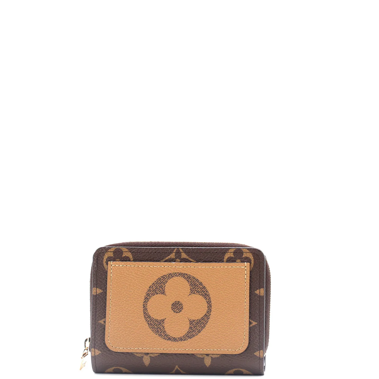 Lou Wallet Reverse Monogram Canvas - Deep Luxury