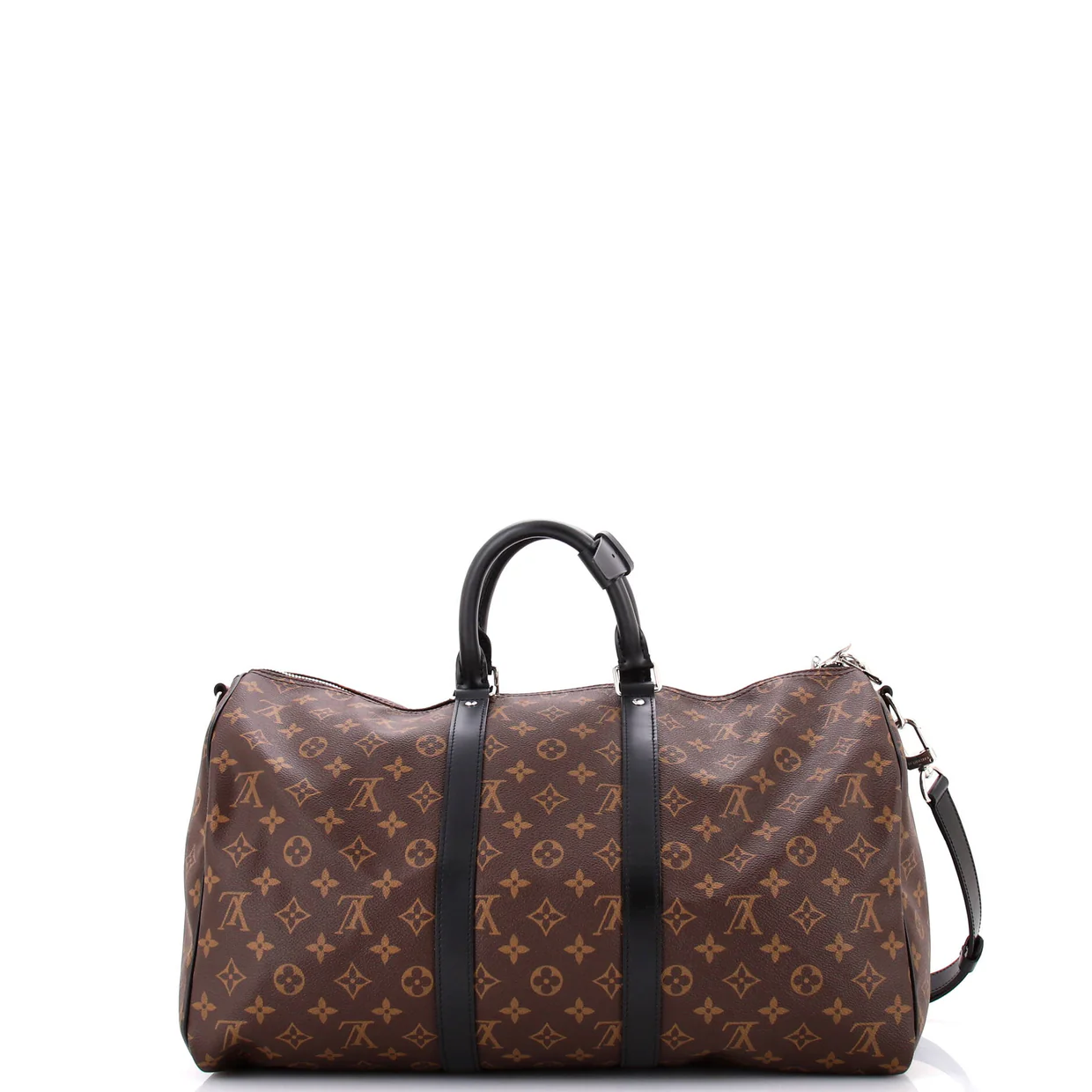 Keepall Bandouliere Bag Macassar Monogram Canvas 45 - Deep Luxury