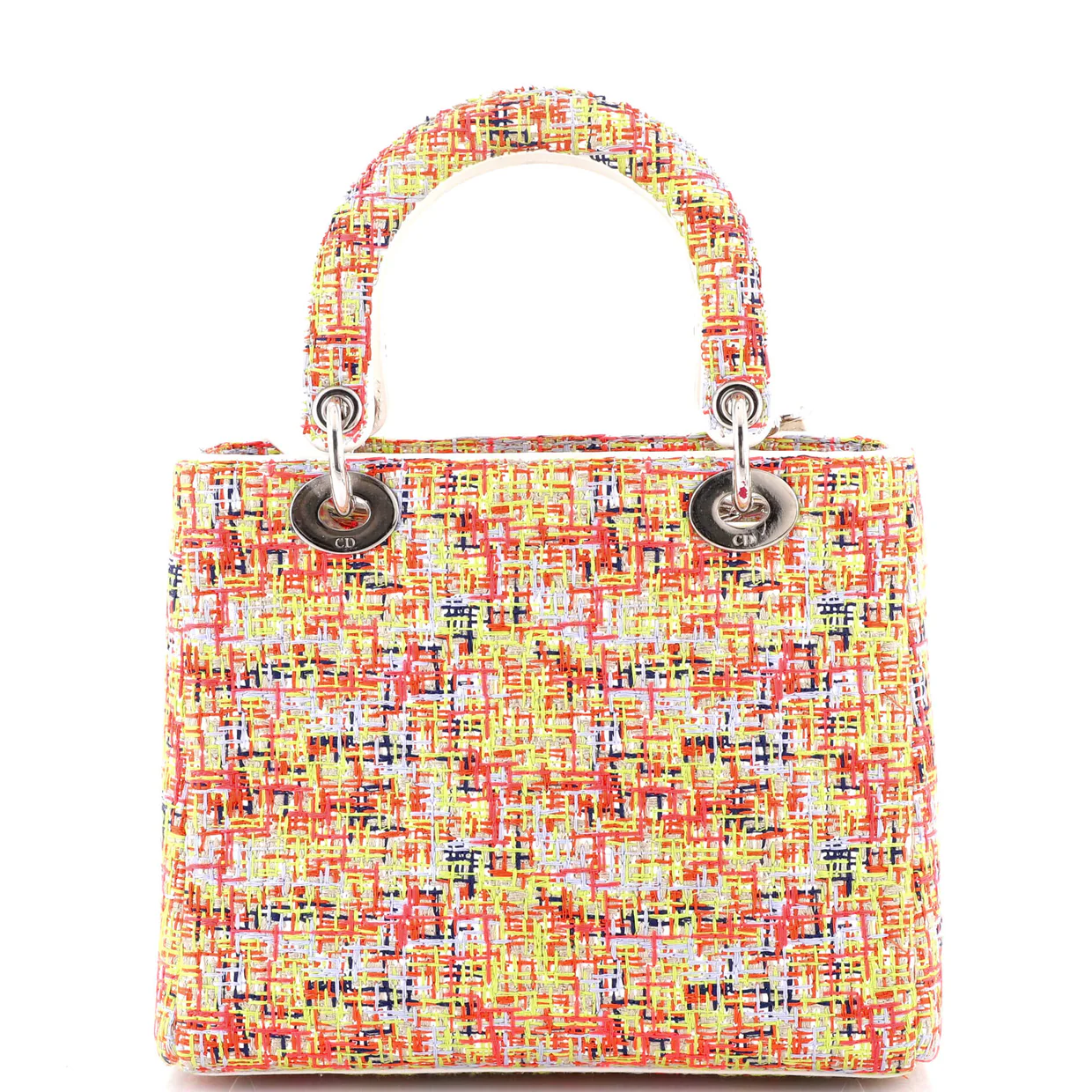 Lady Dior Bag Tweed Medium - Deep Luxury