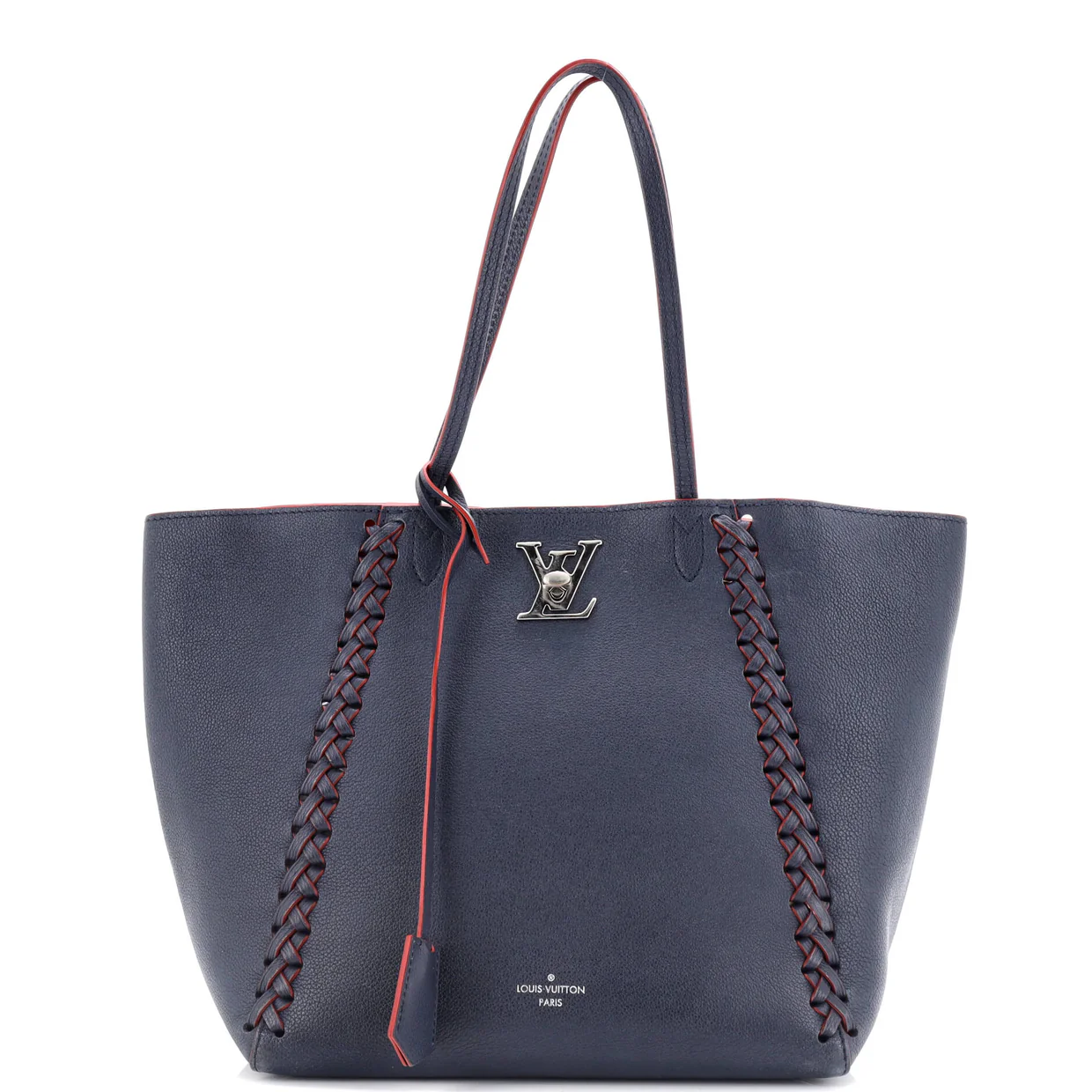 Lockme Cabas Braided Leather - Deep Luxury