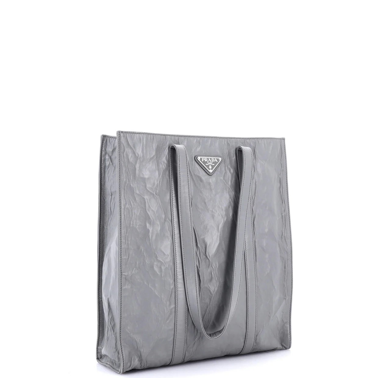 Shopping Tote Antique Leather Small - Deep Luxury