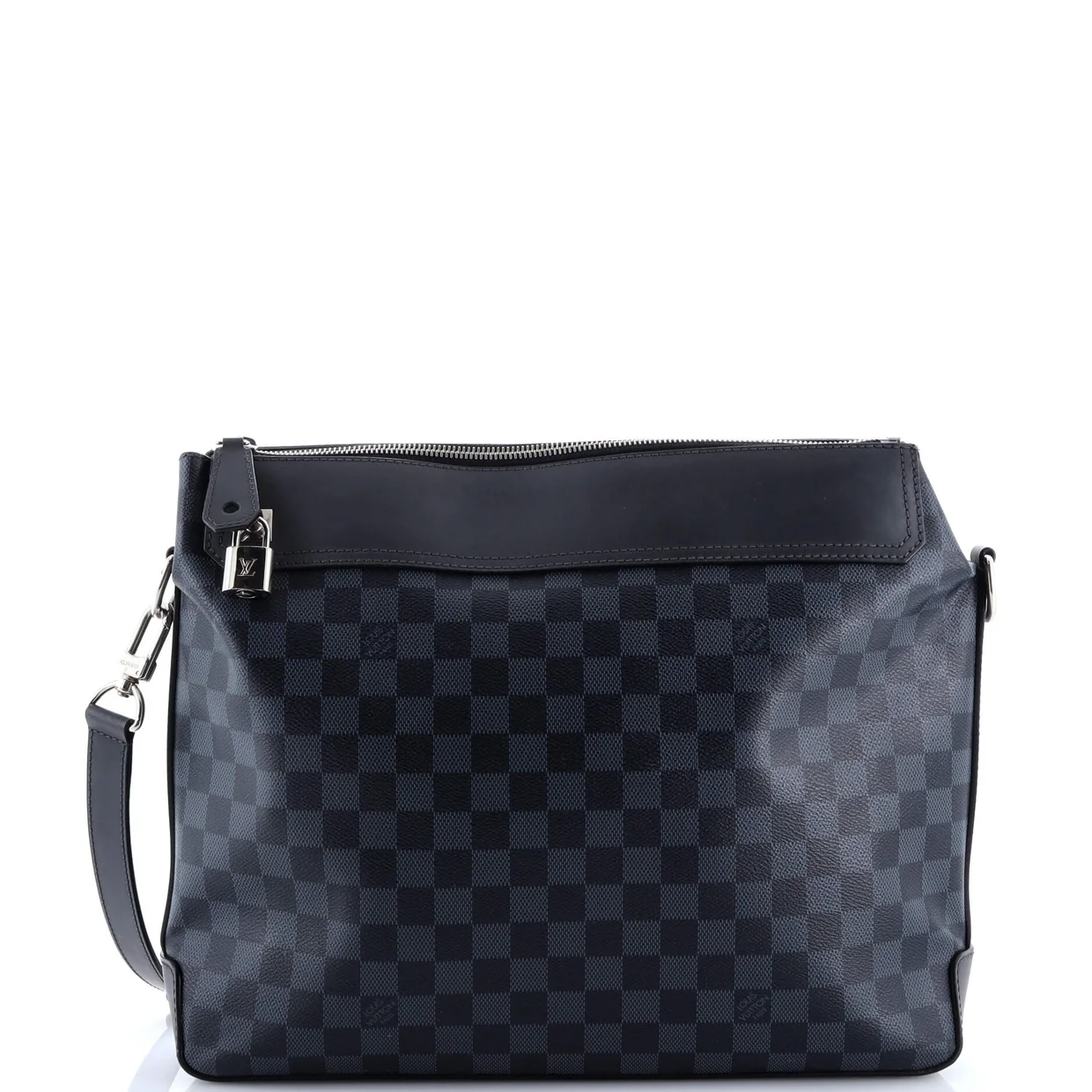 Greenwich Messenger Bag Damier Cobalt - Deep Luxury
