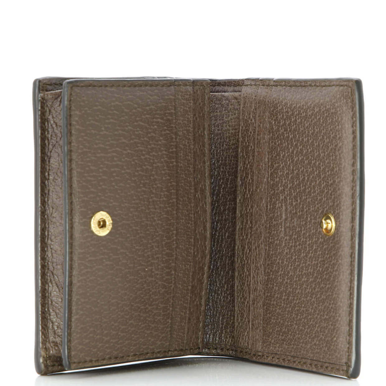 Ophidia Trifold Wallet GG Coated Canvas Compact - Deep Luxury