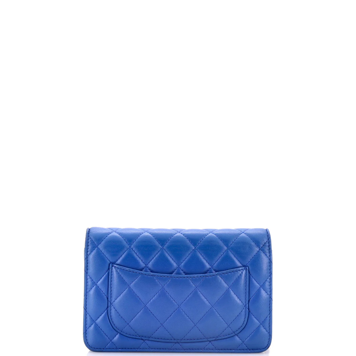 Wallet on Chain Quilted Lambskin - Deep Luxury
