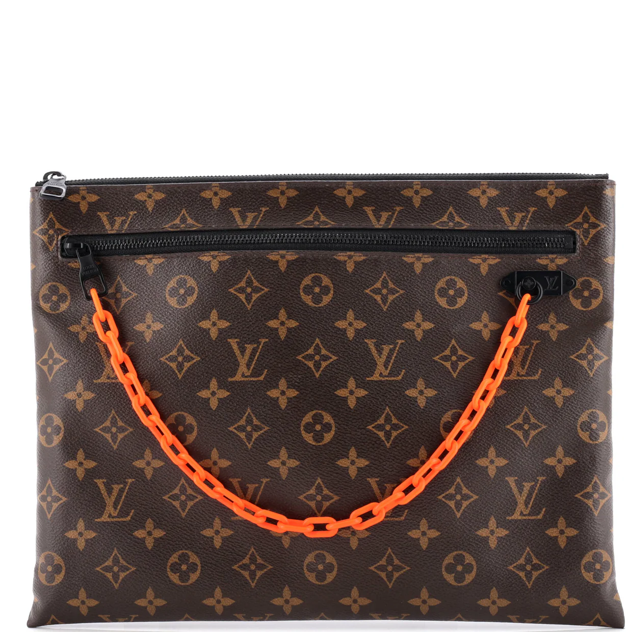 Solar Ray A4 Pouch Monogram Canvas - Deep Luxury