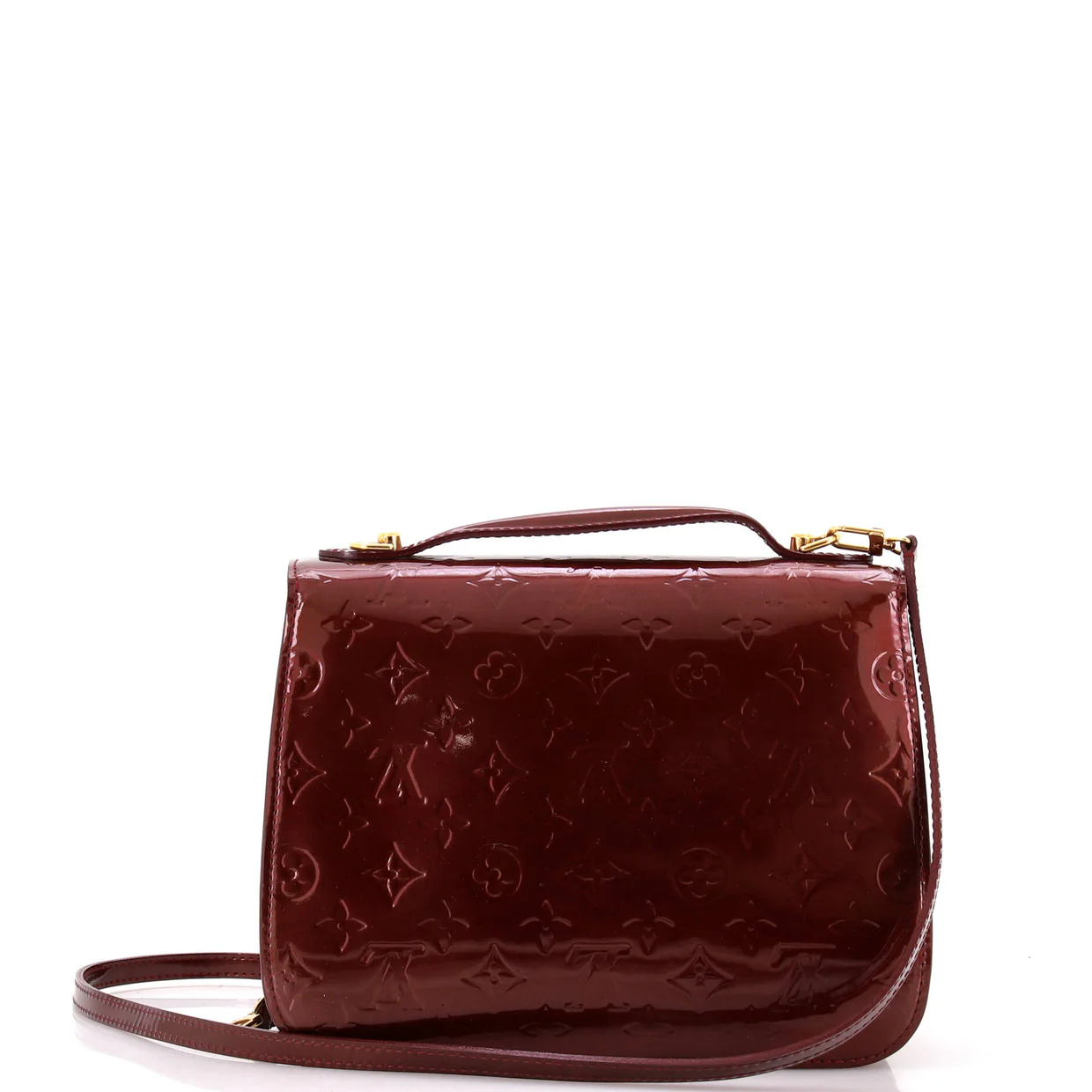 Mirada Handbag Monogram Vernis - Deep Luxury