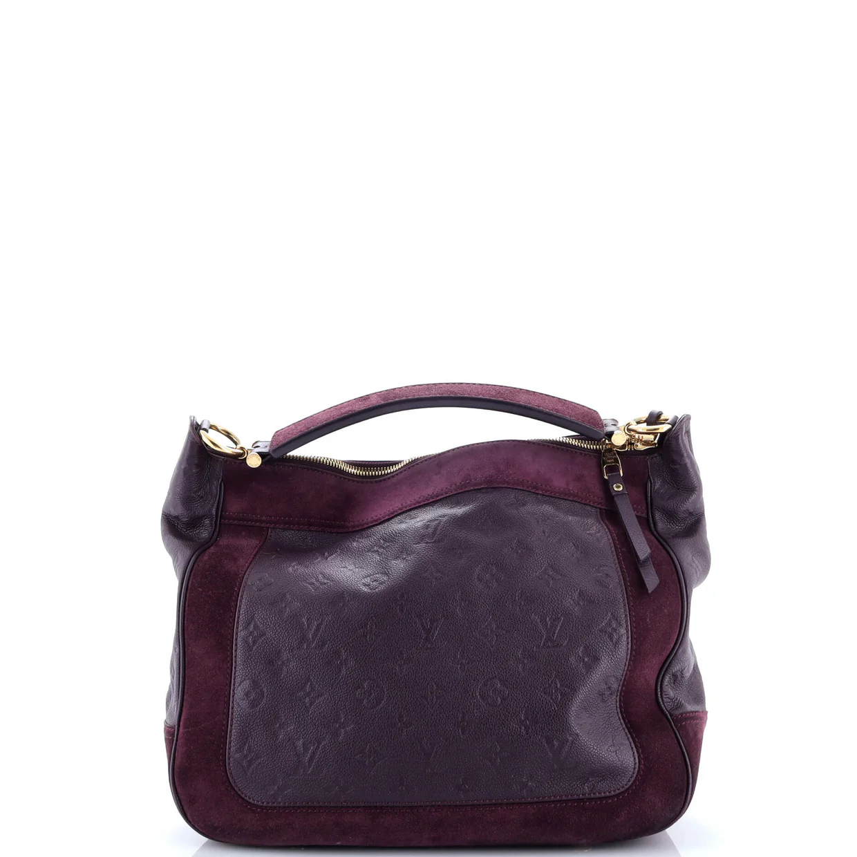 Audacieuse Handbag Monogram Empreinte Leather MM - Deep Luxury