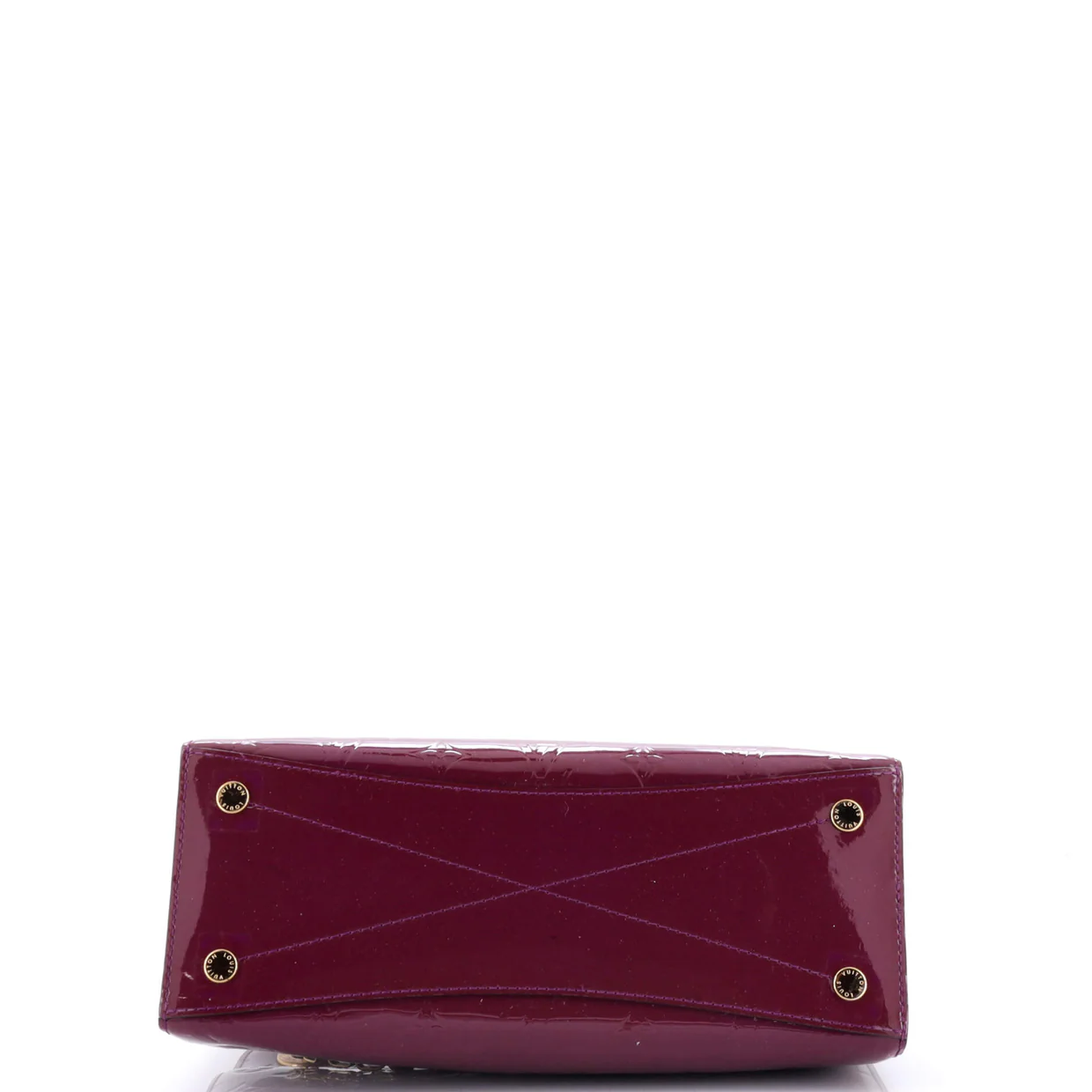 Virginia Handbag Monogram Vernis MM - Deep Luxury