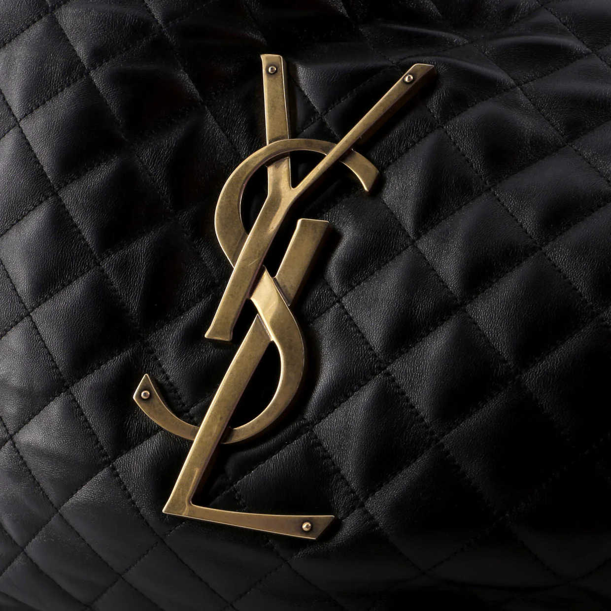 Icare Shopping Tote Quilted Leather Maxi - Deep Luxury