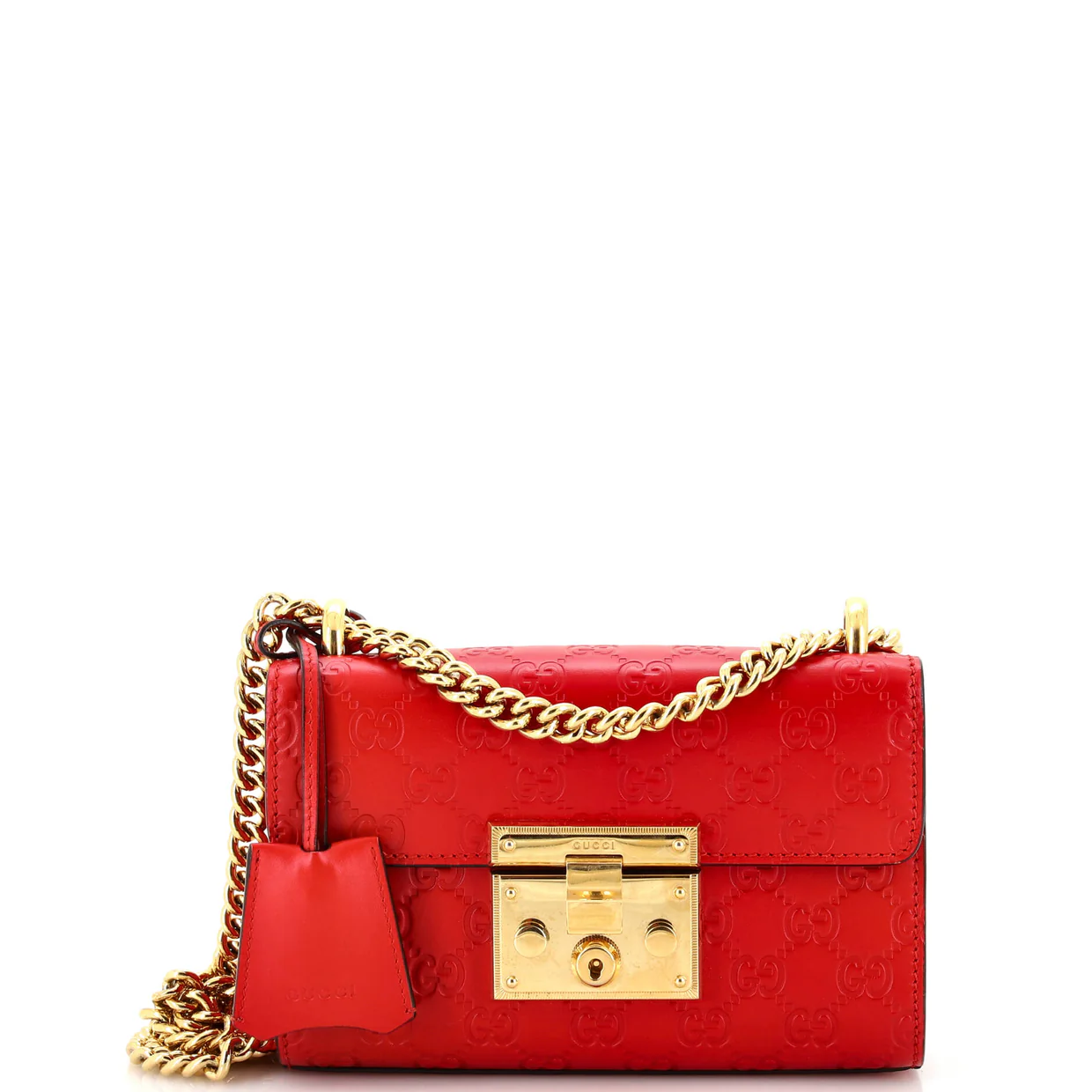Padlock Shoulder Bag Guccissima Leather Small - Deep Luxury