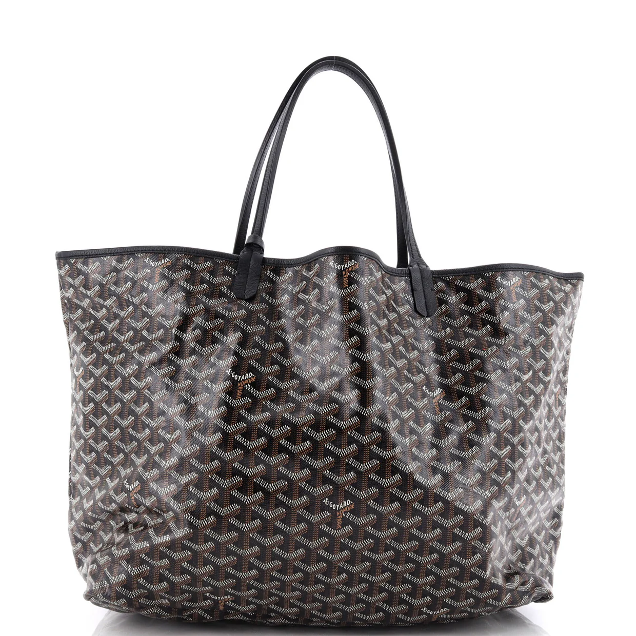 Saint Louis Tote Printed Coated Canvas GM - Deep Luxury