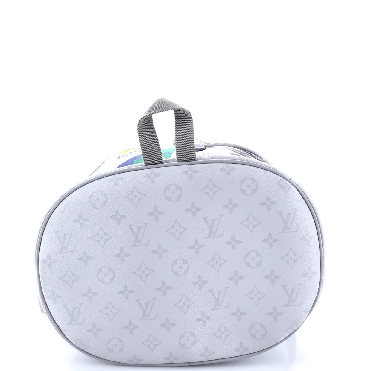 Chalk Backpack Limited Edition Logo Story Monogram Canvas - Deep Luxury