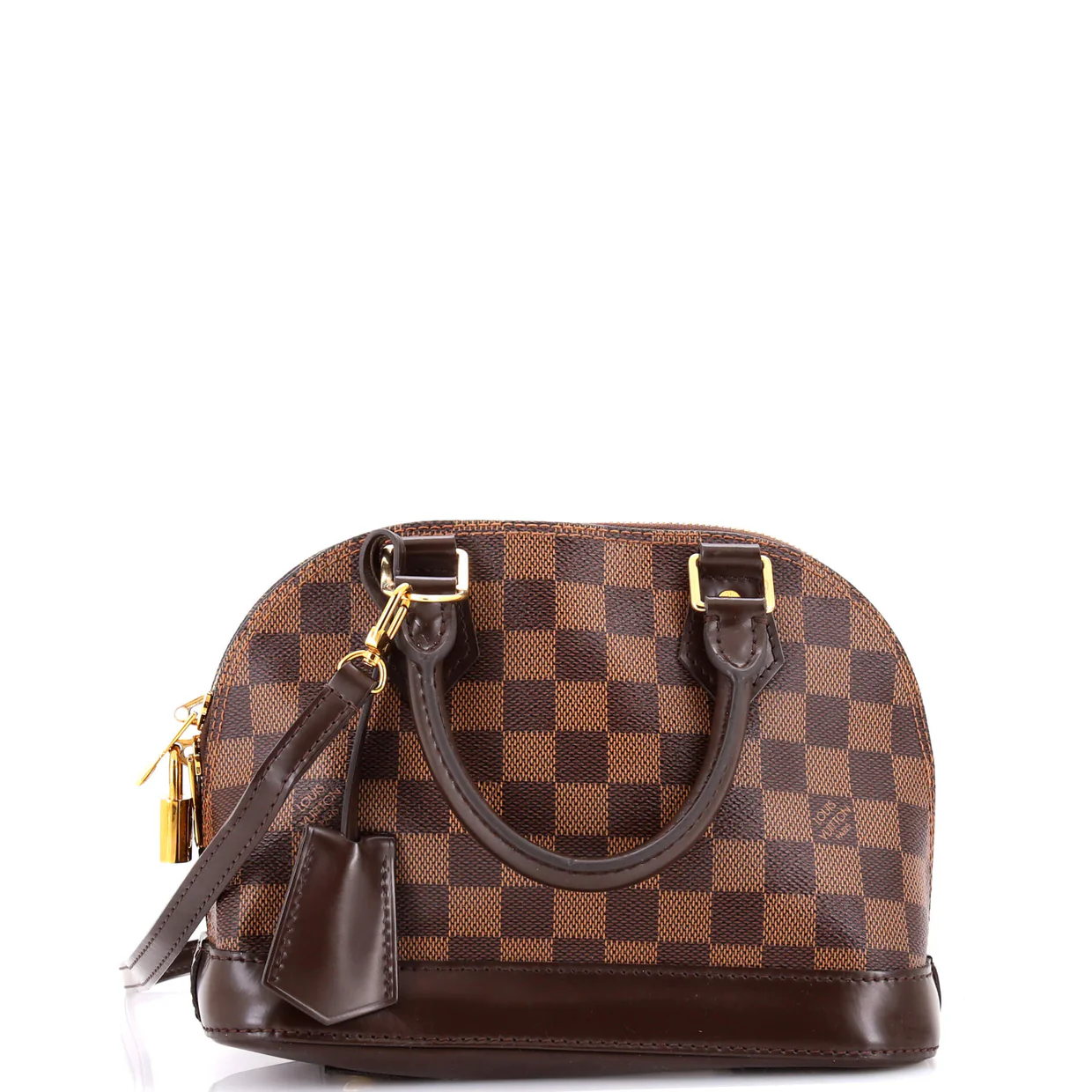 Alma Handbag Damier BB - Deep Luxury