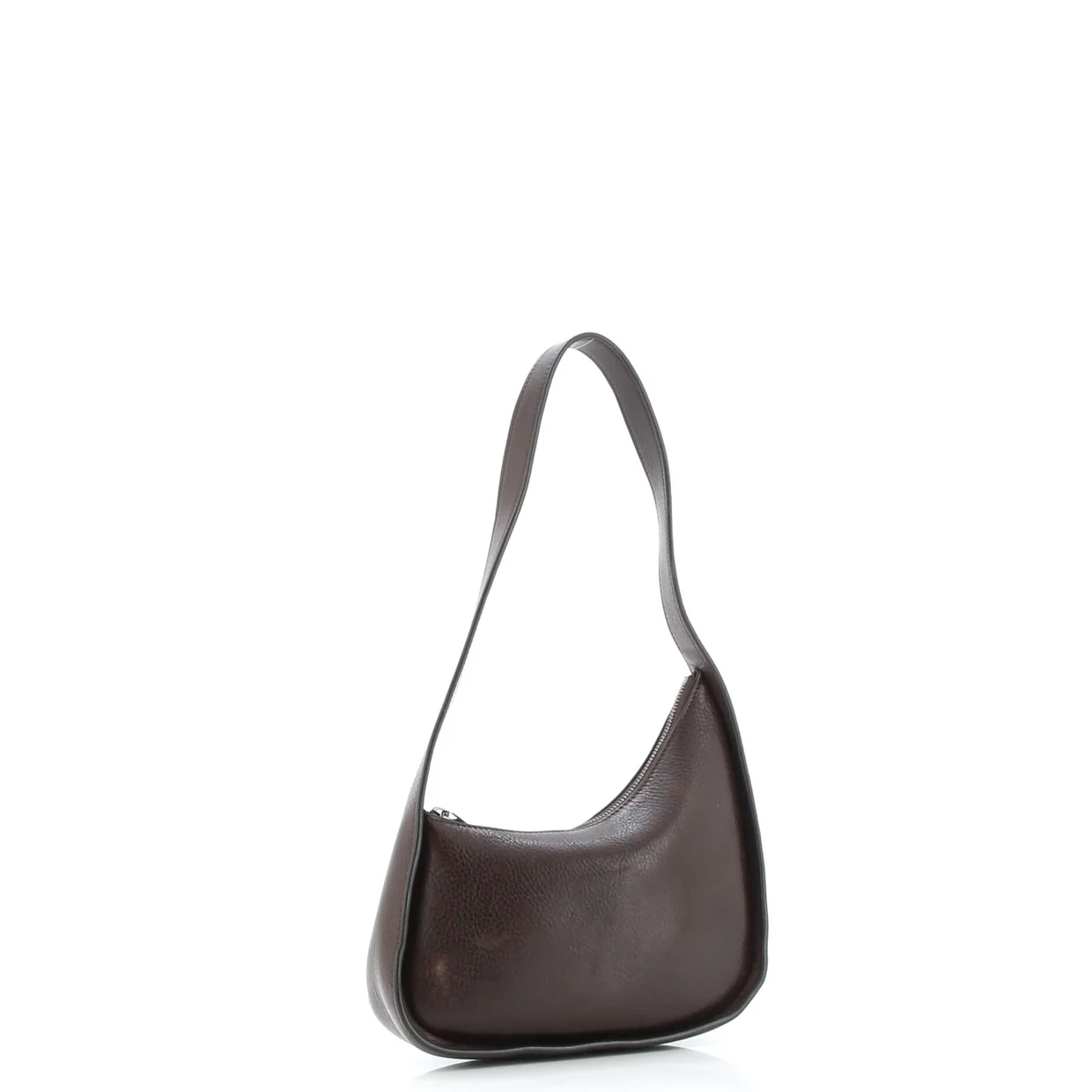 Half Moon Shoulder Bag Leather - Deep Luxury